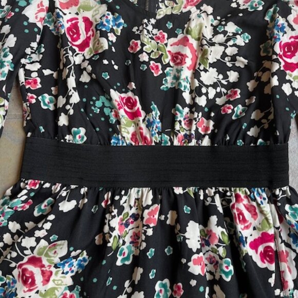 Fire Los Angeles Multi-Colored Beautiful Summer Floral Dress Women's Size Medium - Picture 5 of 8
